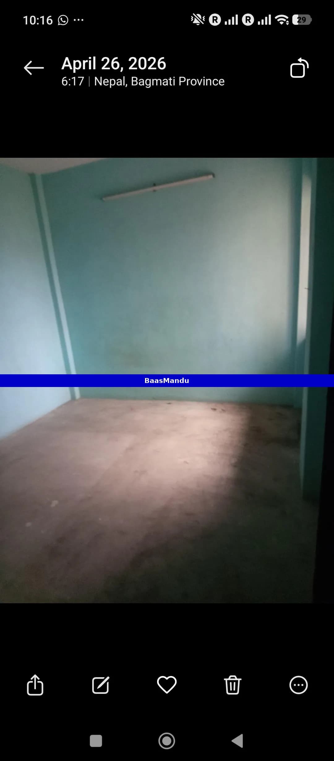 Room On RENT(no.9813685899) - 1
