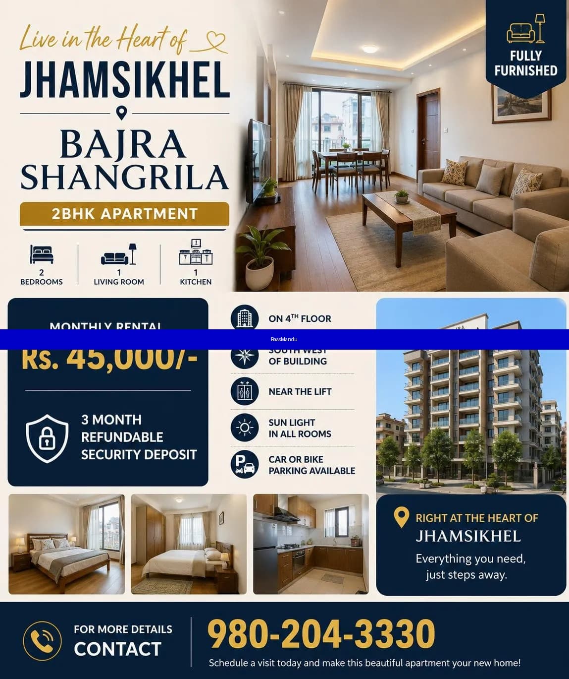 2BHK for Immediate Rent - 1