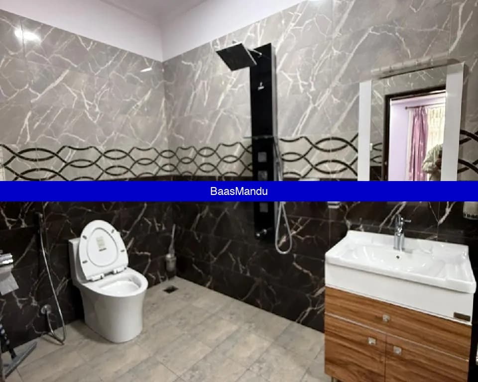 fully furnished 2bhk flat with 2 bathroom - 1