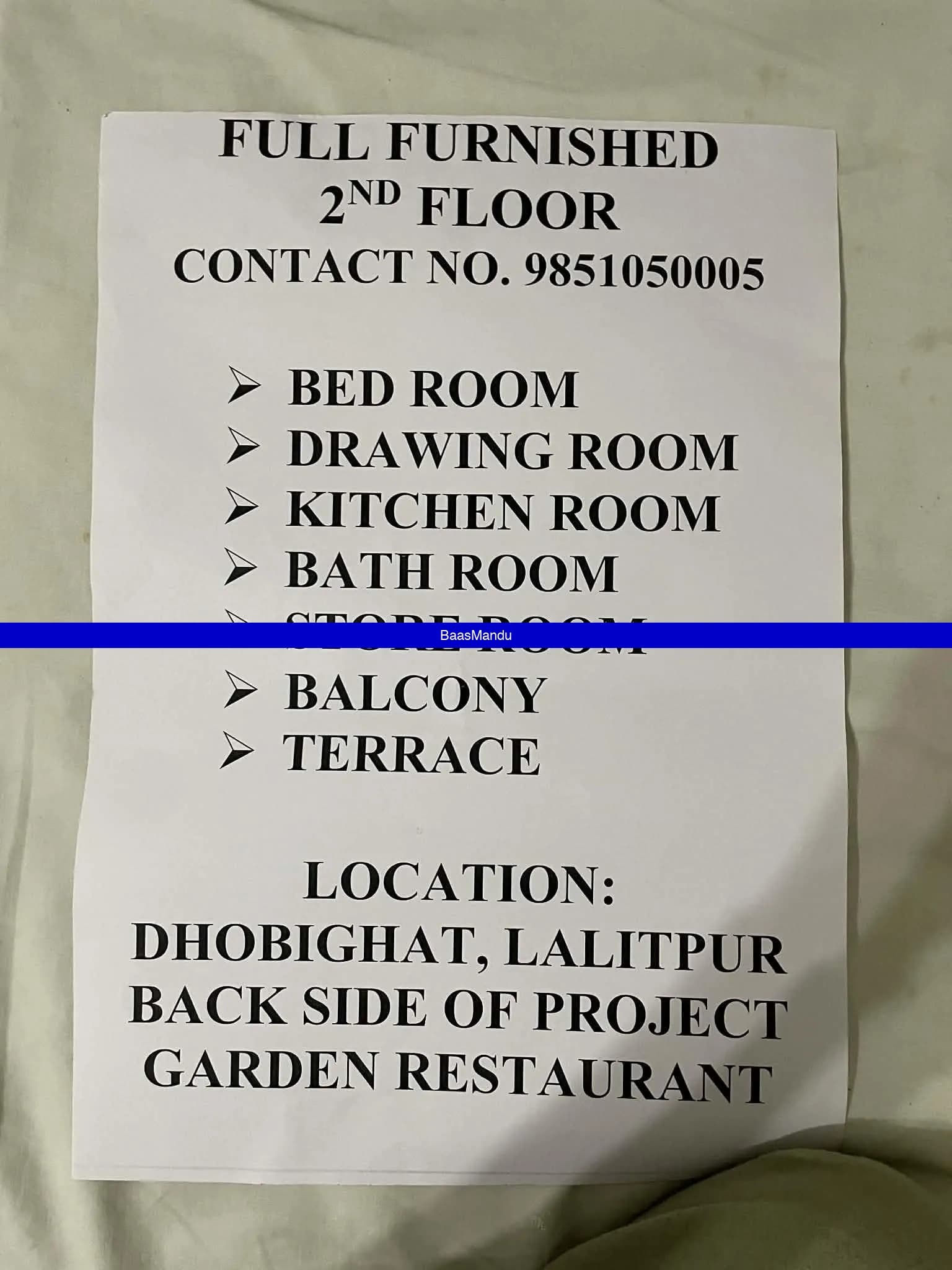 Top floor of house on rent - 1