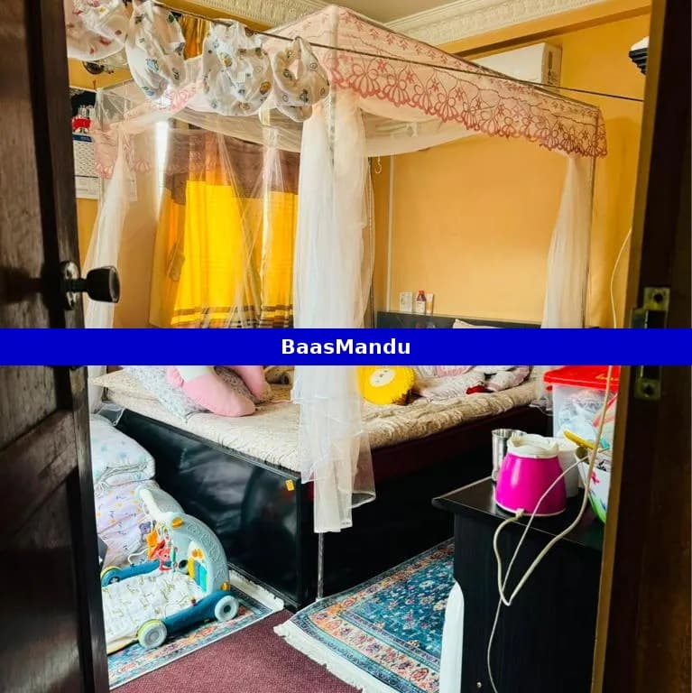 2BHK FURSNISHED FLAT WITH A SPACIOUS BALCONY - 1