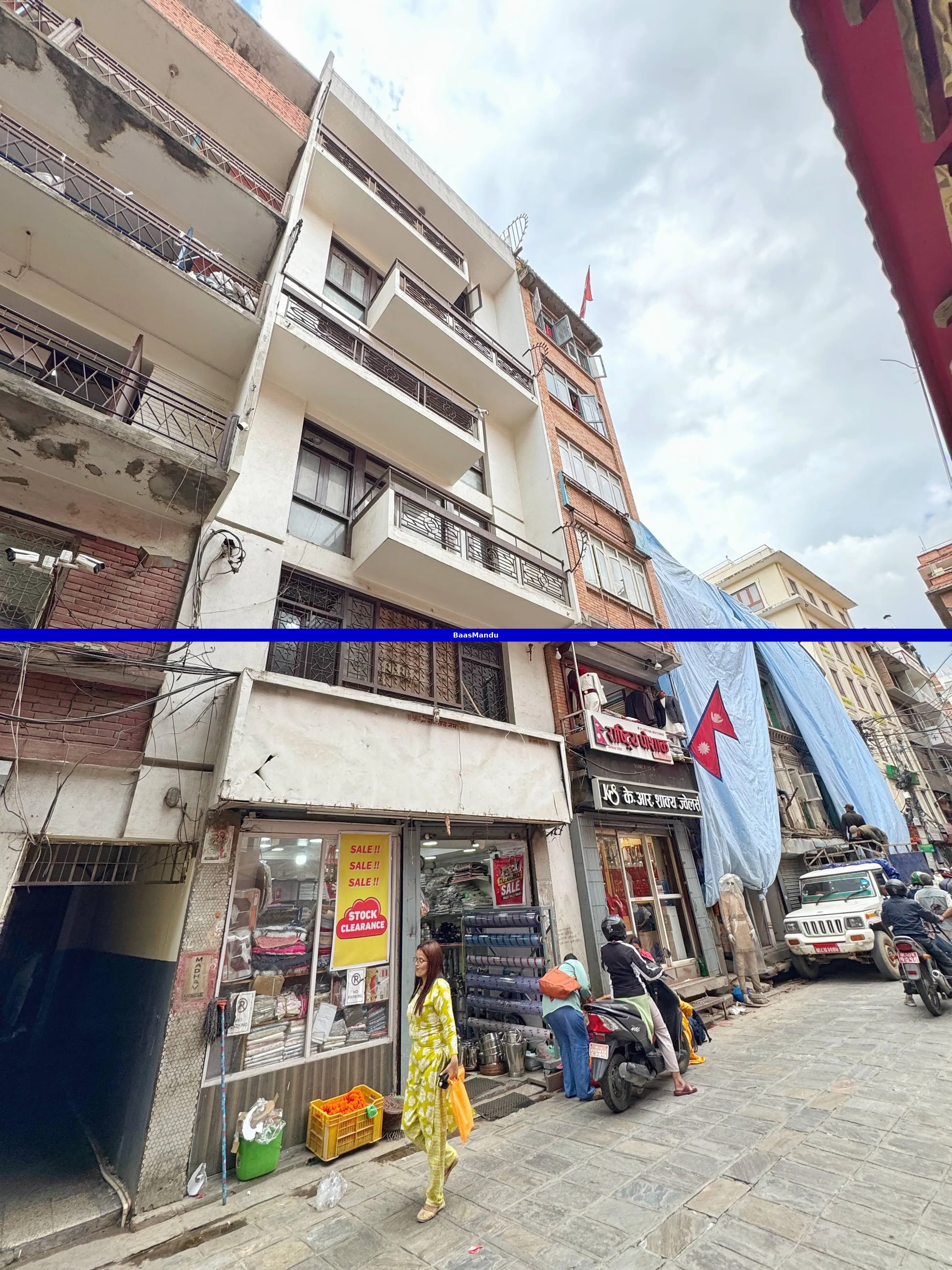 Unfurnished flat for rent at Bhedasingh. - 1